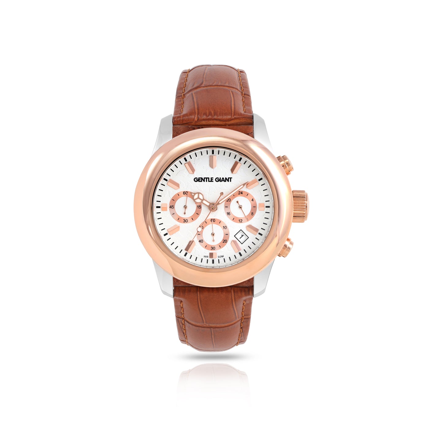 Massimo Rose Gold Leather